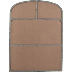 LES TENDANCES Miroir Arrondi Métal Gris Karmi L 90 Cm 7 LES TENDANCES Miroir Arrondi Métal Gris Karmi L 90 Cm -Miroir Soldes Boutique 66926988 3