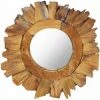 Miroir Mural 40 Cm Teck Rond-thsinde 1 Miroir Mural 40 Cm Teck Rond-thsinde -Miroir Soldes Boutique 66963416 1