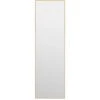 Miroir De Porte Doré 30x100 Cm Verre Et Aluminium VidaXL - Or 2 Miroir De Porte Doré 30x100 Cm Verre Et Aluminium VidaXL - Or -Miroir Soldes Boutique 67072441 1