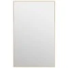 Miroir De Porte Doré 50x80 Cm Verre Et Aluminium VidaXL - Or