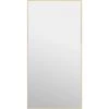 Miroir De Porte Doré 50x100 Cm Verre Et Aluminium VidaXL - Or 2 Miroir De Porte Doré 50x100 Cm Verre Et Aluminium VidaXL - Or -Miroir Soldes Boutique 67072504 1