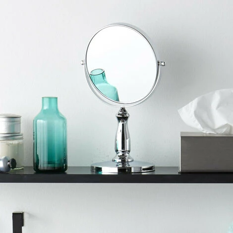 GUY LEVASSEUR Miroir En Métal Inox 15x15x31cm - Gris 4 GUY LEVASSEUR Miroir En Métal Inox 15x15x31cm - Gris – Image 2