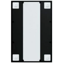 TRUE DEAL Miroir Mural Noir 60x40 Cm Métal -Miroir Soldes Boutique 67296737 4