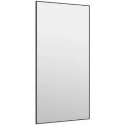 TRUE DEAL Miroir De Porte Noir 50x100 Cm Verre Et Aluminium 8 TRUE DEAL Miroir De Porte Noir 50x100 Cm Verre Et Aluminium -Miroir Soldes Boutique 67297336 3