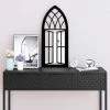 TRUE DEAL Miroir Noir 70x30 Cm Fer Pour Utilisation à L'intérieur 2 TRUE DEAL Miroir Noir 70x30 Cm Fer Pour Utilisation à L'intérieur -Miroir Soldes Boutique 67299506 1
