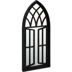 TRUE DEAL Miroir Noir 70x30 Cm Fer Pour Utilisation à L'intérieur -Miroir Soldes Boutique 67299506 3