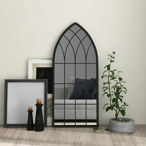 TRUE DEAL Miroir Noir 100x45 Cm Fer Pour Utilisation à L'intérieur 3 TRUE DEAL Miroir Noir 100x45 Cm Fer Pour Utilisation à L'intérieur