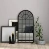 TRUE DEAL Miroir Noir 90x45 Cm Fer Pour Utilisation à L'intérieur 2 TRUE DEAL Miroir Noir 90x45 Cm Fer Pour Utilisation à L'intérieur -Miroir Soldes Boutique 67302471 1