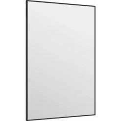 TRUE DEAL Miroir De Porte Noir 40x60 Cm Verre Et Aluminium 8 TRUE DEAL Miroir De Porte Noir 40x60 Cm Verre Et Aluminium -Miroir Soldes Boutique 67303385 3