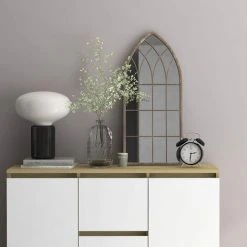 TRUE DEAL Miroir Sable 70x30 Cm Fer Pour Utilisation à L'intérieur