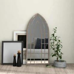 TRUE DEAL Miroir Sable 100x45 Cm Fer Pour Utilisation à L'intérieur