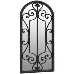 TRUE DEAL Miroir Noir 70x30 Cm Fer Pour Utilisation à L'intérieur -Miroir Soldes Boutique 67308204 3