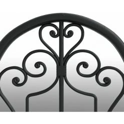 TRUE DEAL Miroir Noir 70x30 Cm Fer Pour Utilisation à L'intérieur -Miroir Soldes Boutique 67308204 5