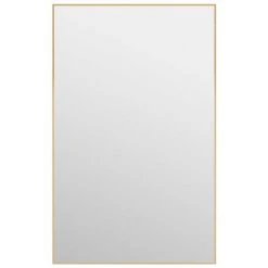 TRUE DEAL Miroir De Porte Doré 50x80 Cm Verre Et Aluminium 7 TRUE DEAL Miroir De Porte Doré 50x80 Cm Verre Et Aluminium -Miroir Soldes Boutique 67309393 2