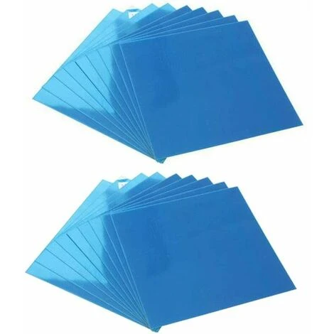 ENLENK 18 Pièces Miroir Carreaux Autocollant Miroir Autocollant Miroir Mural Pour Décoration Murale Argent 15 X 15 Cm 5 ENLENK 18 Pièces Miroir Carreaux Autocollant Miroir Autocollant Miroir Mural Pour Décoration Murale Argent 15 X 15 Cm – Image 3