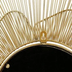 OSTARIA Miroir Fleur Métal Doré D70 - Or 8 OSTARIA Miroir Fleur Métal Doré D70 - Or -Miroir Soldes Boutique 67488660 3