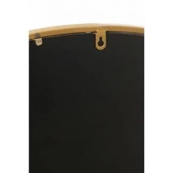 LANADECO Miroir Rond Avec Cadre Doré - Or -Miroir Soldes Boutique 67494093 4