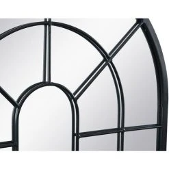OZAIA Miroir Fenêtre En Métal - H. 80 X L. 80 Cm - Noir - LOYA - Noir -Miroir Soldes Boutique 67556244 4