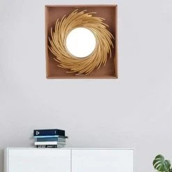ENLENK Miroir Mural | Miroir Rond Pour La Décoration Murale De La Maison, Du Salon Et De La Chambre | Photo Haute Résolution | Cadeau Original Pour Femme Et Maman Avec Des Lunettes De Soleil Accrochées Au Mur | Miroir Doré Pour La Décoration 10 ENLENK Miroir Mural | Miroir Rond Pour La Décoration Murale De La Maison, Du Salon Et De La Chambre | Photo Haute Résolution | Cadeau Original Pour Femme Et Maman Avec Des Lunettes De Soleil Accrochées Au Mur | Miroir Doré Pour La Décoration -Miroir Soldes Boutique 67588331 4