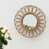 CASATERA Miroir Rond Fleur Vintage En Rotin Naturel 45 Cm - Moka - Madera Clara 1 CASATERA Miroir Rond Fleur Vintage En Rotin Naturel 45 Cm - Moka - Madera Clara -Miroir Soldes Boutique 67620480 1