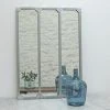 DECOCLICO FACTORY Miroir Verrière Atelier Rectangulaire En Métal Finition Zinc 60 X 83 Cm - Bricklane - Intérieur/extérieur - Plateado -Miroir Soldes Boutique 67620552 1