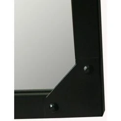 DECOCLICO FACTORY Miroir Psyché Rectangulaire En Métal Noir 46 X 165 Cm - Bricklane - Negro -Miroir Soldes Boutique 67620581 3