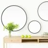ARNE LYKKE Miroir Rond En Métal Noir 80 Cm - Soho - Negro -Miroir Soldes Boutique 67620582 1