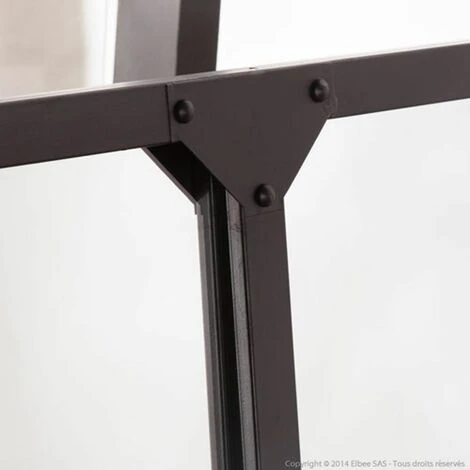 DECOCLICO FACTORY Miroir Atelier XL Rectangulaire En Métal Noir 95 X 120 Cm - Bricklane - Intérieur/extérieur - Negro 5 DECOCLICO FACTORY Miroir Atelier XL Rectangulaire En Métal Noir 95 X 120 Cm - Bricklane - Intérieur/extérieur - Negro – Image 3