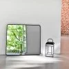 DECOCLICO FACTORY Miroir Rectangulaire En Métal Noir 85 X 75 Cm - Uptown - Intérieur/extérieur - Negro -Miroir Soldes Boutique 67620595 1