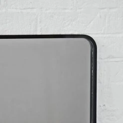 DECOCLICO FACTORY Miroir Rectangulaire En Métal Noir 85 X 75 Cm - Uptown - Intérieur/extérieur - Negro -Miroir Soldes Boutique 67620595 4