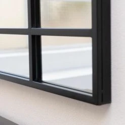 PASSAGE VERNET Miroir Art Déco En Métal Noir 130 X 90 Cm - Wallis - Intérieur/extérieur - Negro 9 PASSAGE VERNET Miroir Art Déco En Métal Noir 130 X 90 Cm - Wallis - Intérieur/extérieur - Negro -Miroir Soldes Boutique 67620599 3