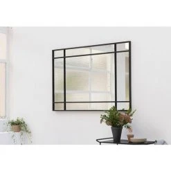 PASSAGE VERNET Miroir Art Déco En Métal Noir 130 X 90 Cm - Wallis - Intérieur/extérieur - Negro 11 PASSAGE VERNET Miroir Art Déco En Métal Noir 130 X 90 Cm - Wallis - Intérieur/extérieur - Negro -Miroir Soldes Boutique 67620599 5