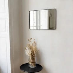 PASSAGE VERNET Miroir Rectangulaire En Laiton Noir 57,5 X 40 Cm - Negro 10 PASSAGE VERNET Miroir Rectangulaire En Laiton Noir 57,5 X 40 Cm - Negro -Miroir Soldes Boutique 67620689 4