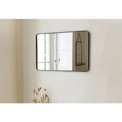 PASSAGE VERNET Miroir Rectangulaire En Laiton Noir 57,5 X 40 Cm - Negro 11 PASSAGE VERNET Miroir Rectangulaire En Laiton Noir 57,5 X 40 Cm - Negro -Miroir Soldes Boutique 67620689 5