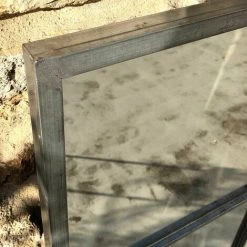 DECOCLICO FACTORY Miroir Verrière Rectangulaire En Métal Finition Zinc 110 X 85 Cm - Bréhat - Intérieur/extérieur - Plateado 11 DECOCLICO FACTORY Miroir Verrière Rectangulaire En Métal Finition Zinc 110 X 85 Cm - Bréhat - Intérieur/extérieur - Plateado -Miroir Soldes Boutique 67620718 5