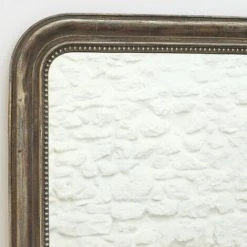 MAISON TILLEUL Miroir Trumeau Vert De Gris Argenté 58,5 X 78 Cm - Manderley - Gris -Miroir Soldes Boutique 67620739 3
