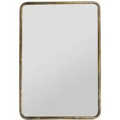 COTE TABLE Miroir Aziru Lagon Doré 60x42 Cm - Doré 5 COTE TABLE Miroir Aziru Lagon Doré 60x42 Cm - Doré -Miroir Soldes Boutique 67634558 2