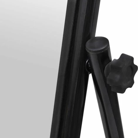 MAISONCHIC Miroir Autoportant Rectangulaire Pleine Miroir Sur Pied / Longueur Noir 7 MAISONCHIC Miroir Autoportant Rectangulaire Pleine Miroir Sur Pied / Longueur Noir – Image 5