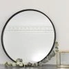 ARNE LYKKE Miroir Rond En Métal Noir 60 Cm - Soho - Negro -Miroir Soldes Boutique 67677250 1