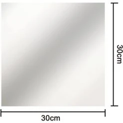 PESCE Amovible Acrylique Miroir Réglage Wall Sticker Decal DIY Moderne Décoration Pour La Maison Salon Chambre Decor18pcs0.2mm 30x30cm -Miroir Soldes Boutique 67993744 5