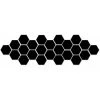 PESCE 12 PCS Acrylique Miroir Stickers Muraux Auto-Adhésif Amovible Hexagonal Décoratif Feuille De Miroir Pour La Maison Salon Chambre DecorBlack 2 PESCE 12 PCS Acrylique Miroir Stickers Muraux Auto-Adhésif Amovible Hexagonal Décoratif Feuille De Miroir Pour La Maison Salon Chambre DecorBlack -Miroir Soldes Boutique 67993776 1