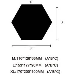 PESCE Stickers Muraux Hexagonaux, 12 PCS Grands Stickers Muraux Miroir Acrylique Amovibles Pour La Maison Salon Chambre Décor177x153x90mmArgent 11 PESCE Stickers Muraux Hexagonaux, 12 PCS Grands Stickers Muraux Miroir Acrylique Amovibles Pour La Maison Salon Chambre Décor177x153x90mmArgent -Miroir Soldes Boutique 67993832 5