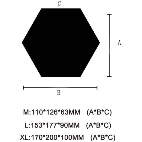 PESCE Stickers Muraux Hexagonaux, 12 PCS Grands Stickers Muraux Miroir Acrylique Amovibles Pour La Maison Salon Chambre Décor177x153x90mmArgent 7 PESCE Stickers Muraux Hexagonaux, 12 PCS Grands Stickers Muraux Miroir Acrylique Amovibles Pour La Maison Salon Chambre Décor177x153x90mmArgent – Image 5