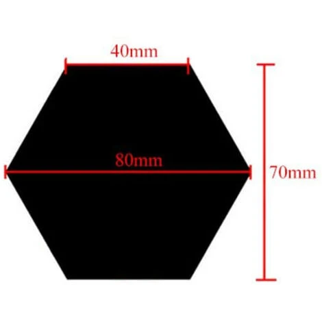 PESCE 12 PCS Acrylique Miroir Stickers Muraux Auto-Adhésif Amovible Hexagonal Décoratif Feuille De Miroir Pour La Maison Salon Chambre DecorGold 6 PESCE 12 PCS Acrylique Miroir Stickers Muraux Auto-Adhésif Amovible Hexagonal Décoratif Feuille De Miroir Pour La Maison Salon Chambre DecorGold – Image 4