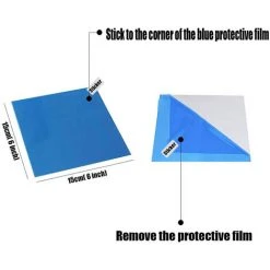 PESCE Amovible Acrylique Miroir Réglage Wall Sticker Decal Pour La Maison Salon Chambre Décor (0.2mm, 15*15 Cm) 32 Pcs -Miroir Soldes Boutique 67993889 5