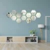 PESCE 12 Pcs Miroir Acrylique Stickers Muraux Miroirs Amovible Sticker Géométriques Hexagone Décalque Autocollant Mural Pour Maison Chambre Salon Décor 1 PESCE 12 Pcs Miroir Acrylique Stickers Muraux Miroirs Amovible Sticker Géométriques Hexagone Décalque Autocollant Mural Pour Maison Chambre Salon Décor -Miroir Soldes Boutique 67994066 1