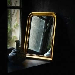 MAISON TILLEUL Miroir Trumeau Doré 40 X 53 Cm - Manderley - Or -Miroir Soldes Boutique 68147576 3