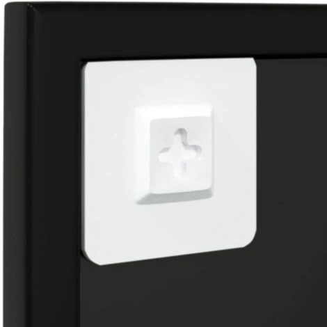 LangRay Maison & Jardin Miroir Mural Noir 80x60 Cm Métal 7 LangRay Maison & Jardin Miroir Mural Noir 80x60 Cm Métal – Image 5