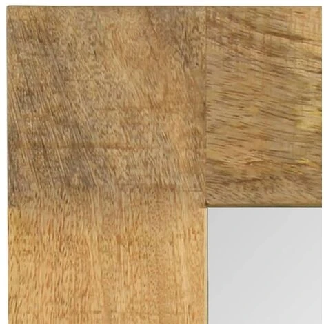 LangRay Maison & Jardin Miroir Bois De Manguier Massif 50 X 50 Cm 5 LangRay Maison & Jardin Miroir Bois De Manguier Massif 50 X 50 Cm – Image 3