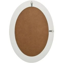 LangRay Maison & Jardin Miroir Mural Style Baroque 50x70 Cm Blanc -Miroir Soldes Boutique 68280607 4